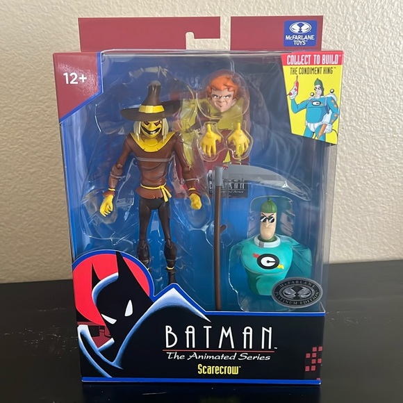 McFarlane Toys Batman The Animated Series “Scarecrow” Action Figure - Picture 1 of 6